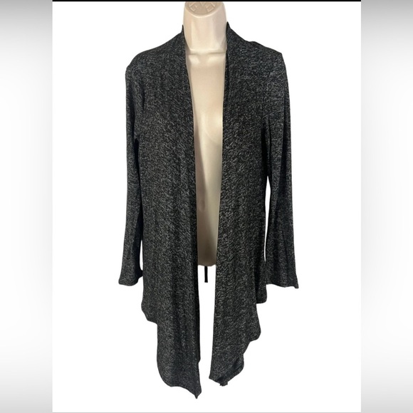 Philosophy Draping Charcoal Grey Open Cardigan for Women, Size L - Picture 1 of 9